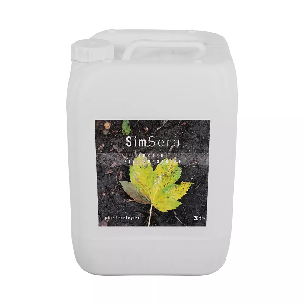 sim sera bokashi sıvı konsantre 20 lt ph düzenleyici ön